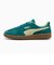 プーマ（PUMA）タウンシューズ パレルモ ヴィンテージ アップデート スニーカー グリーン 40136406 スポーツ カジュアル シューズ