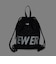 ニューエラ（NEW ERA）ナップサック デイサック 150D NEW ERAロゴ 黒 21L 14750913 ナップザック 手提げ付き サブバッグ