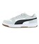 プーマ（PUMA）スニーカー スポーツシューズ リバウンド ジョイ ロウ ワイド ホワイト グレー 39843011 カジュアルシューズ