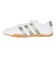 アディダス（adidas）スニーカー スポーツシューズ グランドコート ロー ホワイト ゴールド OOV27-JQ9685 スポーツ カジュアル シューズ