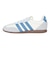 アディダス（adidas）スニーカー スポーツシューズ バレダ ロー ホワイト ブルー OOY96-HQ7390 スポーツ カジュアル シューズ