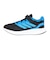 アディダス（adidas）ジュニアスポーツシューズ ベルクロ ベルト付き スニーカー コアファイト 5 ブラック ブルー NLD75-JP9399 トレーニン…