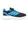 アディダス（adidas）ジュニアスポーツシューズ ベルクロ ベルト付き スニーカー コアファイト 5 ブラック ブルー NLD75-JP9399 トレーニン…