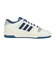 アディダス（adidas）スニーカー スポーツシューズ ブレイクスタート ホワイト ブルー NKA22-JQ9571 スポーツ カジュアル シューズ