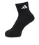 アディダス（adidas）靴下 クッション スポーツウェア アンクルソックス 25-27cm 28-30cm 3足組 DVT59-KC9631３足セット ソッ…