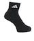 アディダス（adidas）靴下 クッション スポーツウェア アンクルソックス 25-27cm 28-30cm 3足組 DVT59-KC9631３足セット ソッ…