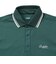 速乾ラインリブ5分袖ポロシャツ BU2545135:65:GREEN