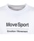 デサント（DESCENTE）長袖プリントTシャツ ST6SLTX1MB WH00