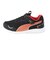 プーマ（PUMA）ジュニア ランニングシューズ ベルクロ ベルト付き レースシューズ スピードモンスター V4 ブラック 37890820 スポーツ シューズ