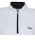 フィラ（FILA）テニスウェア ハーフジップTシャツ CE6SAW036-WT0