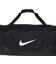 ナイキ（NIKE）ブラジリア トレーニングダッフルバッグ ミディアム 黒 60L IB4392-010 ダッフルバッグ ボストンバッグ 大容量 旅行バッグ 中型