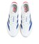 アディダス（adidas）ランニングシューズ トレーニングシューズ 部活 アディゼロ BK ホワイト ブルー NSV99-JQ1677 スポーツ シューズ