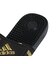 アディダス（adidas）シャワーサンダル アディサージ ブラック ゴールド DBF18-EG6517 スポーツサンダル マッサージサンダル