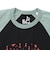ゴースローキャラバン（GOSLOWCARAVAN）USAコットン gscWORLD 8分袖 ベースボール Tシャツ 361906 GRN