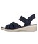 スケッチャーズ（SKECHERS）ストラップサンダル SLIP-INS ARYA-SPARKLING PRAISE ネイビー 119842-NVY