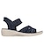 スケッチャーズ（SKECHERS）ストラップサンダル SLIP-INS ARYA-SPARKLING PRAISE ネイビー 119842-NVY