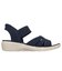 スケッチャーズ（SKECHERS）ストラップサンダル SLIP-INS ARYA-SPARKLING PRAISE ネイビー 119842-NVY