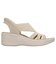 スケッチャーズ（SKECHERS）ストラップサンダル SLIP-INSパラレル ライト - サマー インバイト オフホワイト 120012-NAT