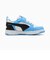 プーマ（PUMA）キッズ スニーカー ボーイズ スポーツシューズ リバウンドV6 ロウ ライトブルー AC+PS 39741934