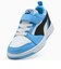 プーマ（PUMA）キッズ スニーカー ボーイズ スポーツシューズ リバウンドV6 ロウ ライトブルー AC+PS 39741934