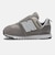 ニューバランス（new balance）キッズ スニーカー ボーイズ スポーツシューズ 574 フックアンドループ グレー NW574GRW