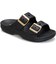 クロックス（crocs）サンダル メタリックバックル サタデー サンダル Black 213316-001