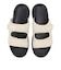 ストラップサンダル FREE'N EASY ベージュ ブラック GES SK-320 LINEN/BLACK