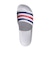 アディダス（adidas）スポーツサンダル アディレッタ アクア サンダル ホワイト ネイビー DBF11-HQ2448 シャワーサンダル カジュアル シューズ