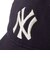 ニューエラ（NEW ERA）キャップ 9TWENTY MLB バイザーロゴ ダメージ ニューヨーク・ヤンキース ネイビー 14745044