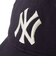 ニューエラ（NEW ERA）キャップ 9TWENTY MLB バイザーロゴ ダメージ ニューヨーク・ヤンキース ネイビー 14745044