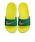 ナイキ（NIKE）ジュニア シャワーサンダル カワ スライド GS/PS イエロー グリーン FJ8812-301 スポーツサンダル カジュアル シューズ