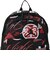 リュック JAM AIR バックパック 黒×赤 25L MA0924-H24 デイバッグ リュックサック プリントデザイン