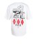 バスケットボールウェア JNC ダイナー GFX クルーネック 半袖 Tシャツ ホワイト IF3161-100