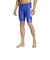 アディダス（adidas）水着 メンズ 水泳 スリーストライプス スイム ハーフスパッツ 8インチ 青 M-LLサイズ KQX13-KA3866