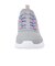 スケッチャーズ（SKECHERS）ジュニアスニーカー ガールズ スリップインズ バウンダー シンプル グレー ブラック 303585L-GRY スポーツシューズ