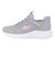 スケッチャーズ（SKECHERS）ジュニアスニーカー ガールズ スリップインズ バウンダー シンプル グレー ブラック 303585L-GRY スポーツシューズ