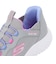 スケッチャーズ（SKECHERS）ジュニアスニーカー ガールズ スリップインズ バウンダー シンプル グレー ブラック 303585L-GRY スポーツシューズ