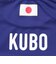 日本サッカー協会（JFA）プレーヤーズ Tシャツ 久保建英 Sサイズ JO-655-S