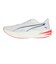 プーマ（PUMA）ランニングシューズ ジョギングシューズ ディヴィエイト ピュア ニトロ ホワイト レッド 31390406