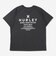 ハーレー（HURLEY）半袖 ラッシュ アーチロゴ ショートスリーブ Tシャツ MSRG261058-BKWH