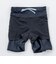 ナイキ（NIKE）フィットネス水着 レディース 水泳 半袖 ジップ セパレーツ 黒 M-3Lサイズ 2993171-0009 上下セット フレアシルエット