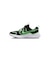 ナイキ（NIKE）ジュニア スポーツシューズ ベルクロ ベルト付き スニーカー コズミック ランナー ブラック グリーン HM4400-016