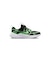 ナイキ（NIKE）ジュニア スポーツシューズ ベルクロ ベルト付き スニーカー コズミック ランナー ブラック グリーン HM4400-016