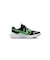 ナイキ（NIKE）ジュニア スポーツシューズ ベルクロ ベルト付き スニーカー コズミック ランナー ブラック グリーン HM4400-016