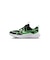 ナイキ（NIKE）ジュニア スポーツシューズ ベルクロ ベルト付き スニーカー コズミック ランナー ブラック グリーン HM4400-016