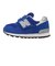 ニューバランス（new balance）ジュニア スニーカー スポーツシューズ 313 フックアンドループ ブルー I3136IS W カジュアルシューズ 面…