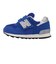 ニューバランス（new balance）ジュニア スニーカー スポーツシューズ 313 フックアンドループ ブルー I3136IS W カジュアルシューズ 面…