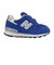 ニューバランス（new balance）ジュニア スニーカー スポーツシューズ 313 フックアンドループ ブルー I3136IS W カジュアルシューズ 面…