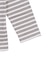 Cotton Lourd Basque ボートネック ボーダー長袖Tシャツ B211 BROWNINGxWHITE