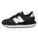 ニューバランス（new balance）スニーカー スポーツシューズ 237 ブラック シルバー W23731P B スポーツ カジュアル シューズ